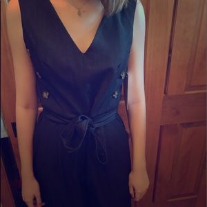 NWT Women’s dark denim jumpsuit by Calvin Klein